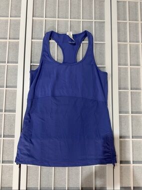 Fabletics Indigo Racerback Performance Tank